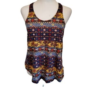 Self Esteem Crochet Back Tank sz  S